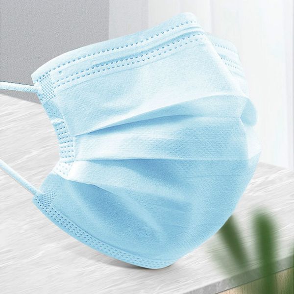 

3 layers dust-proof masks300pcs dhl fast shipping disposable face mask with elastic earrings disposable anti dust virus protective masks