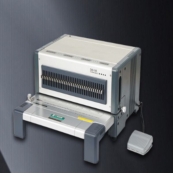 

electric punch and binding machine all in one comb binding machine and wire binding machine combo heavy duty