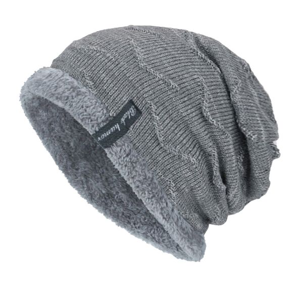 

fashion knit cap hedging head hat beanie cap warm outdoor fashion hat autumn winter warm earmuff colorful caps, Blue;gray