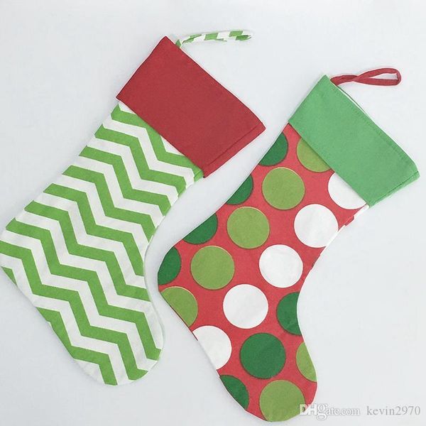

6 styels christmas stockings holder gift bags personalized santa socks holiday stockings decorative socks bags