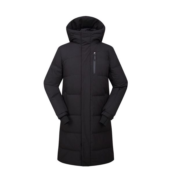 

winter wear is men's cultivation is longer, down jacket, fashion brand men's wear, Black
