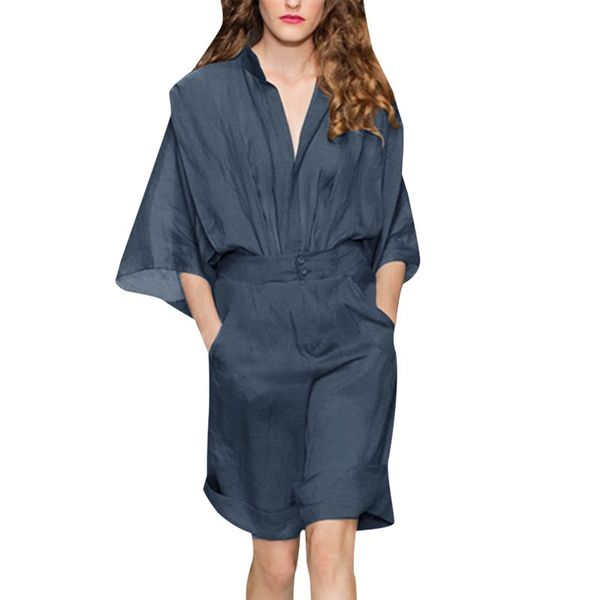 

women's two piece pants summer 2021 large-size leisure suit women european and american dresses set two-piece with 7-sleeve jacket + sh, White