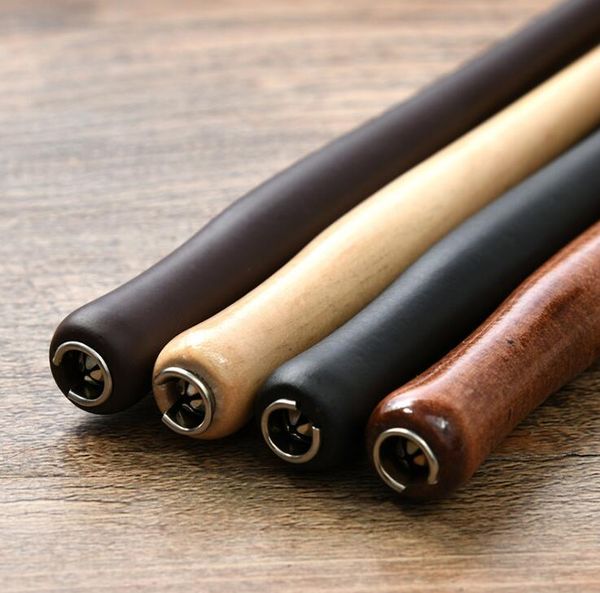 

manga drawing dip pen holder wood dip pen holder, Black;red