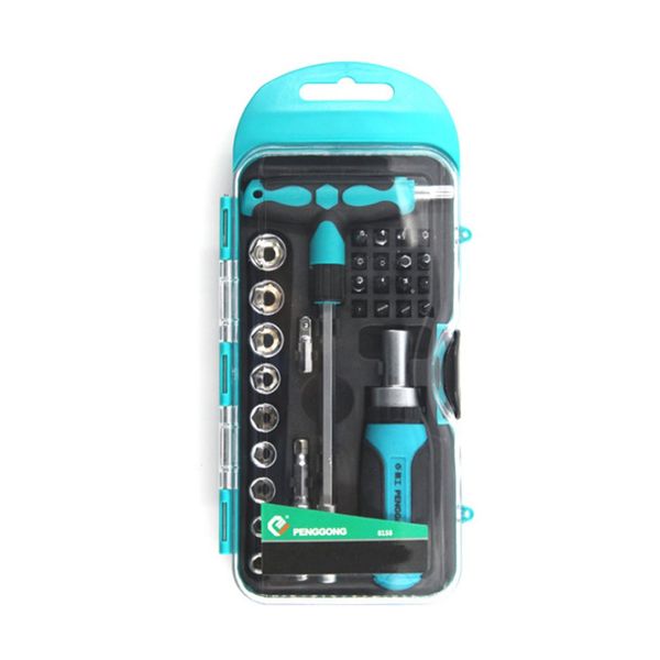 

29pcs professional ratchet screwdriver set screwdriver ratchet wrench kit car repair tool combination repairing hand tools
