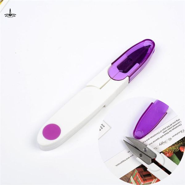 

1pc portable stationery scissor cross stitch tailor scissor diy tool sewing supplies fish line cutter nipper trimmer mlatd, Black