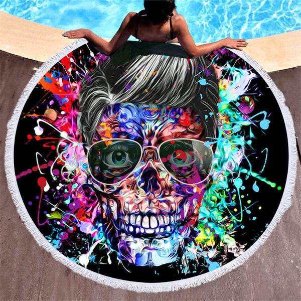 

manufacturers selling european and american style 3d printed beach towels thickened and increased microfiber quick drying absorbent beach to