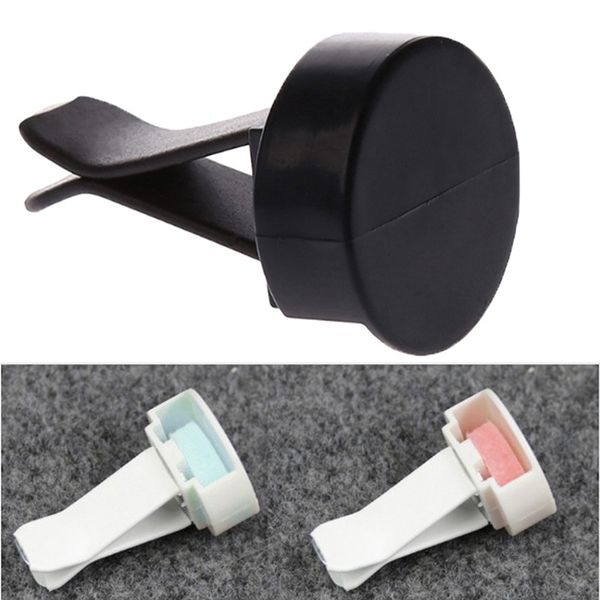 

5 flavor car air freshener air diffuser conditioning vent clip auto products solid perfume container perfume case