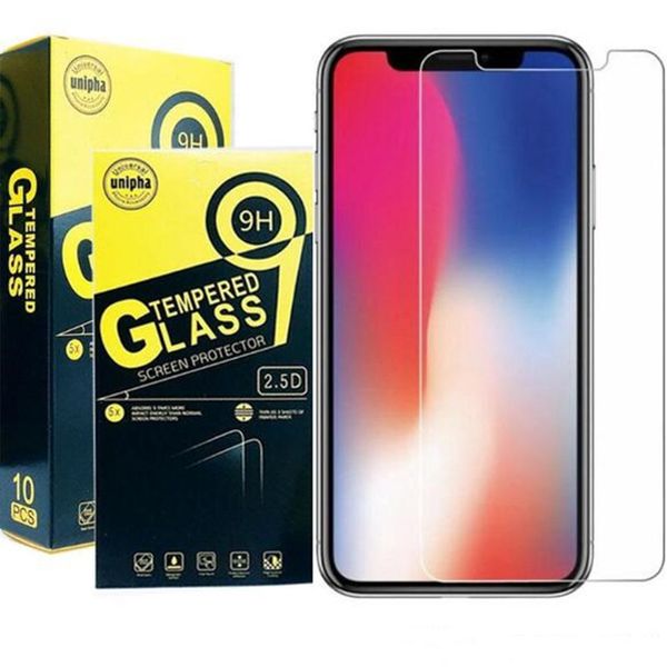 

for iphone 11 pro max tempered glass screen protector 9h film for huawei p30 lite xiaomi 9t redmi 8a screen protecter