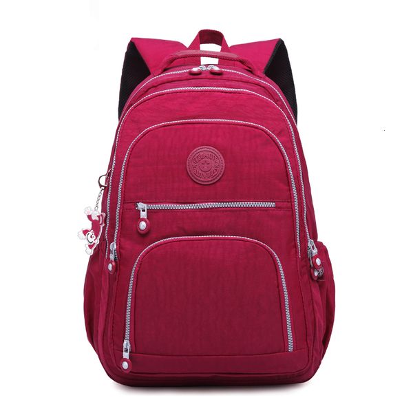 

classic backpack for teenage girls mochila feminina women school backpacks nylon waterproof casual lapbagpack female