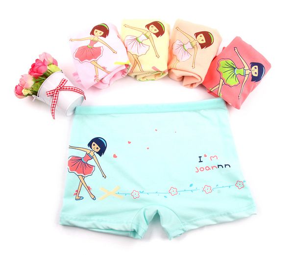 

5pcs/1lot baby girls panties character printed underwear 2018 new cotton boxers princess cute underpants age for 3-11y ku70, Camo