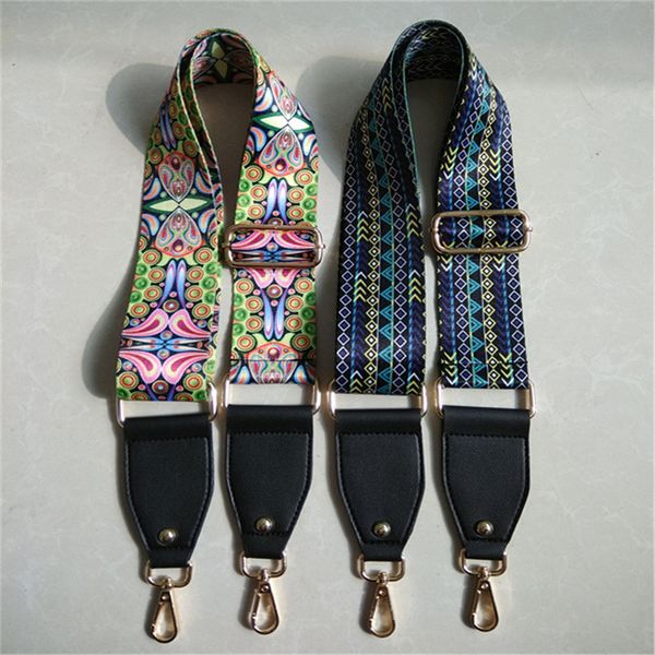 

women shoulder bag strap belt nylon obag handle for handbag diy bag accessories part adjustable decorative handle ornament gift, Black