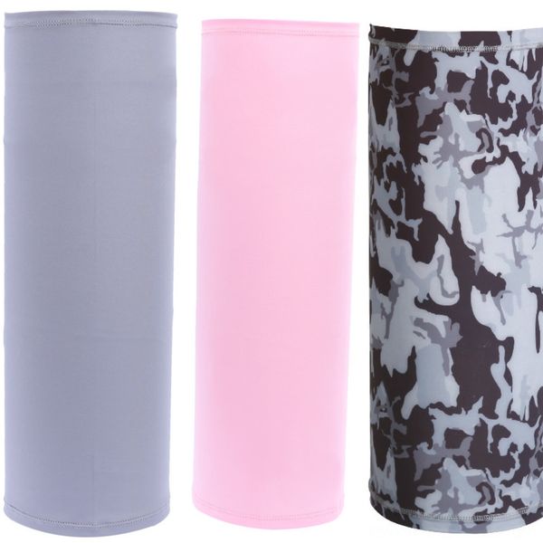 

ckrhq women scarf face mask 38 styles silk chiffon handkerchief outdoor windproof half face sunshade dust-proof masks scarf designer scarf, Black