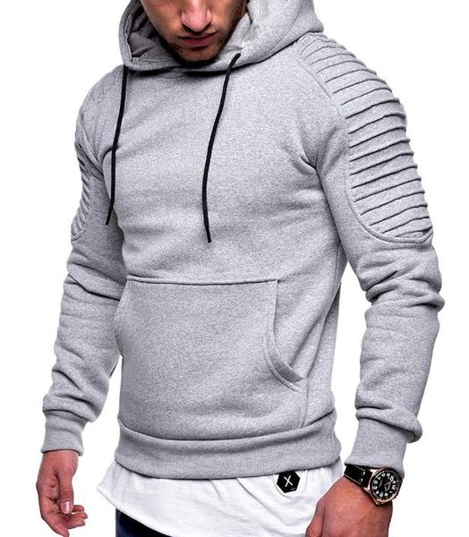 Felpe con cappuccio casual da uomo Abbigliamento per adolescenti Tendenza moda Uomo drappeggiato Felpe con cappuccio primavera autunno Stampato Hommes Pullover Top