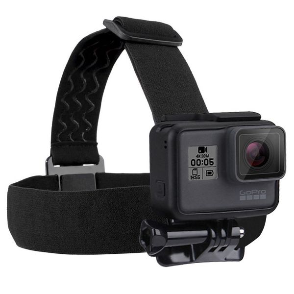 

elastic mount belt adjustable head strap for gopro new hero /hero6 /5 /5 session /4 session /4, xiaoyi and other action c