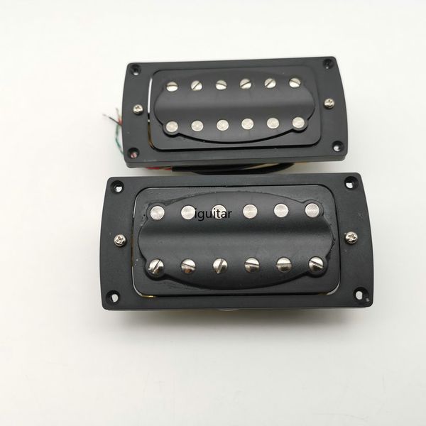 

black guitar pickups humbucker neck and bridge electric guitar pickups 4c