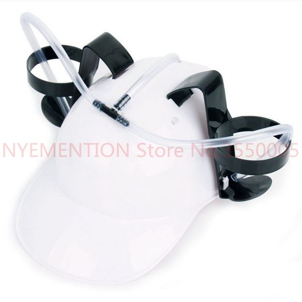 

beverage helmet drinking beer cola coke soda miner hat lazy lounged straw cap birthday party cool unique toy prop holder 50pcs