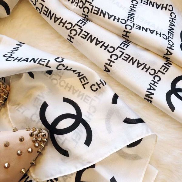 

2020 wholesale fashionable lady silk scarf printed silk scarf soft and light, female decorative silk scarf 190*90cm, Blue;gray