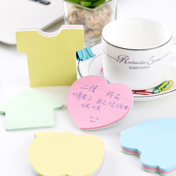 

100 papers cute kawaii tabs adhesive stickers notes pad stationery memo pads sheets post it notepad stationary office decoration note sticke