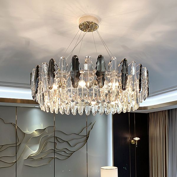 

luxury chandelier lighting modern living room decoration chandeliers atmospheric dining kitchen light new modern crystal pendant lamps