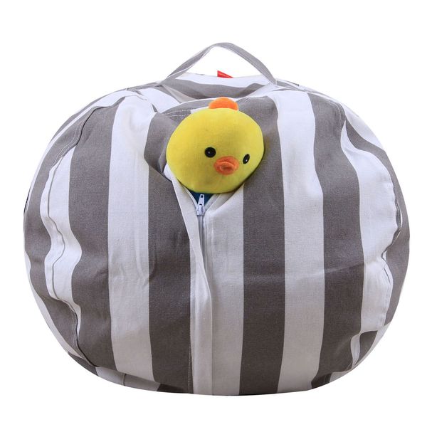 

stuffed animal stuffed animal bean bag storage bag children soft pouch fabric chair
