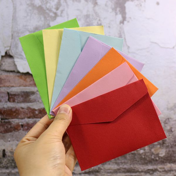 

13 candy colors envelopes 10pcs party paper gift bag wedding invitation storage packaging bag mini paper party decor