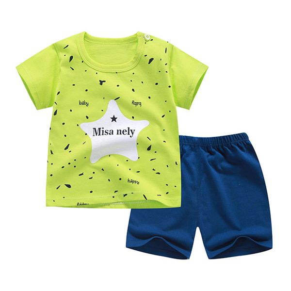 

футболка + короткие брюки 2019 baby boy girls хлопок наборы одежды одежда костюмы bebes костюмы от 6 м до 7 лет 2 шт комплект, White