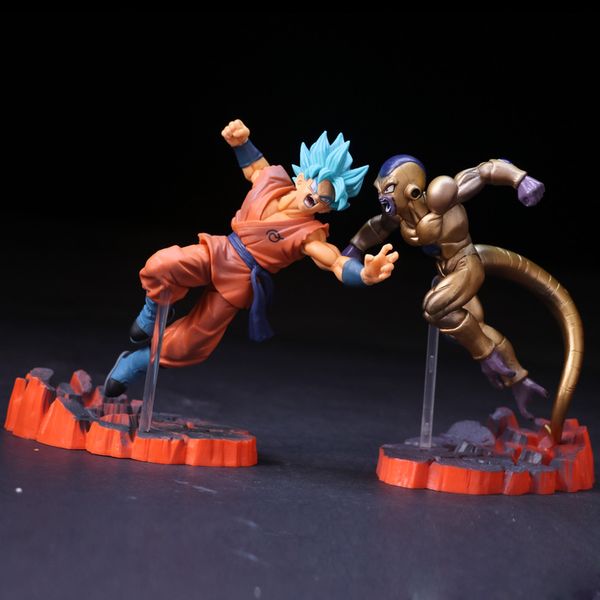 

anime dragon ball z goku fighers super saiyan prince vegeta manga trunks son gokou gohan action figure model collection toy gift