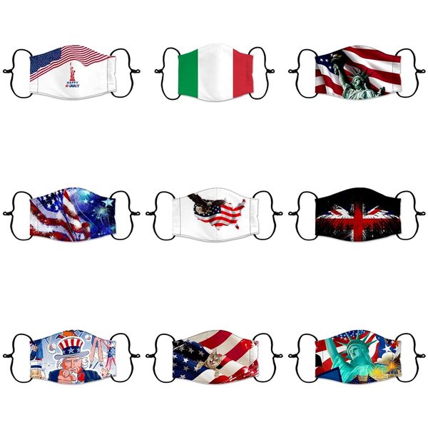 

dustproof pm2.5 face mask breathing valve mask washable reusable fog face cotton designer masks rra3146 #237