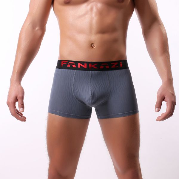 

mens boxer shorts panties man homme underwear men pouch panties comfortable soft ultra-thin breathable male underwear boxer, Black;white