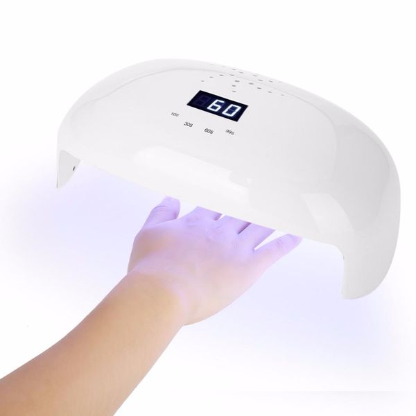

78w powerful nail dryer uv led lamp 56 leds nail dryer for curing gel polish auto sensing with fan manicure drying tools