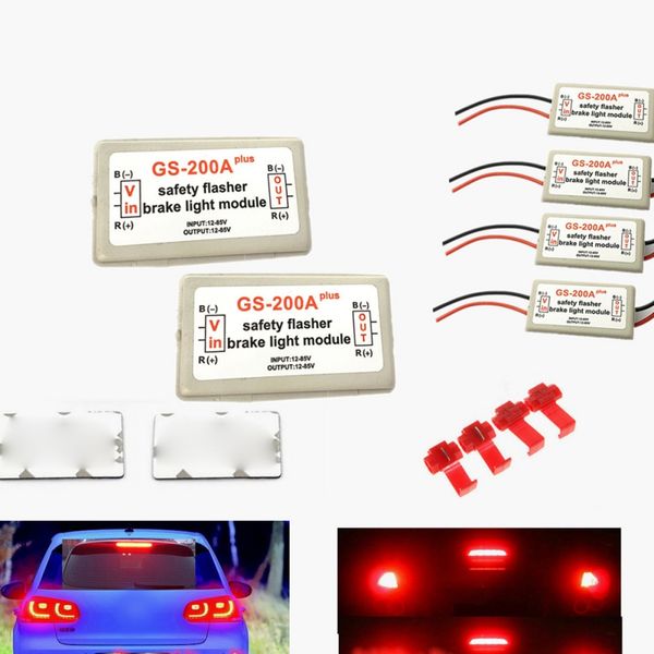 

car gs-100a led rear brake slight lamp strobe flash module controller