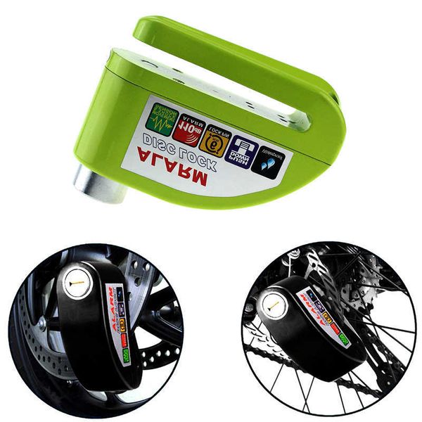 

приграничное горячие продажа мотоциклов lock-дисковой механизм блокировки 110 db зуммера сигнализации велосипед lock дисковые тормоза лунь т