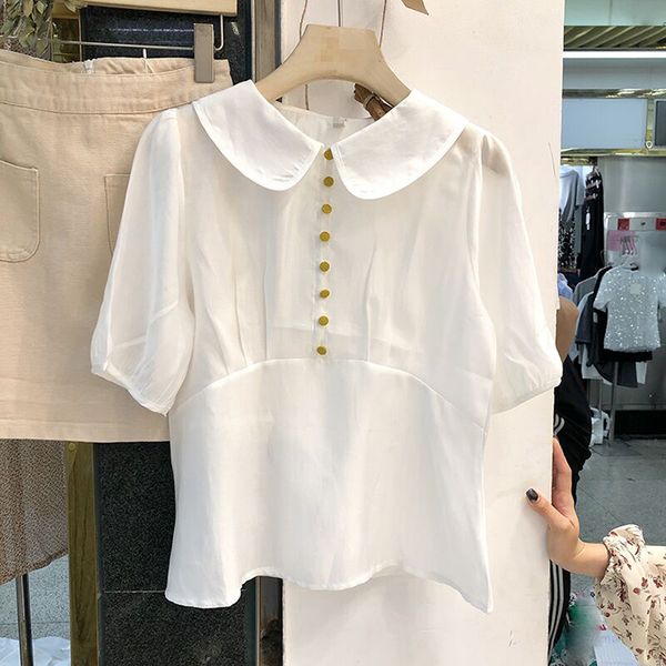 

ww031283 модные женские блузки рубашки 2020 взлетно посадочная полоса роскошный европейский дизайн стиль партии женская одежда, White