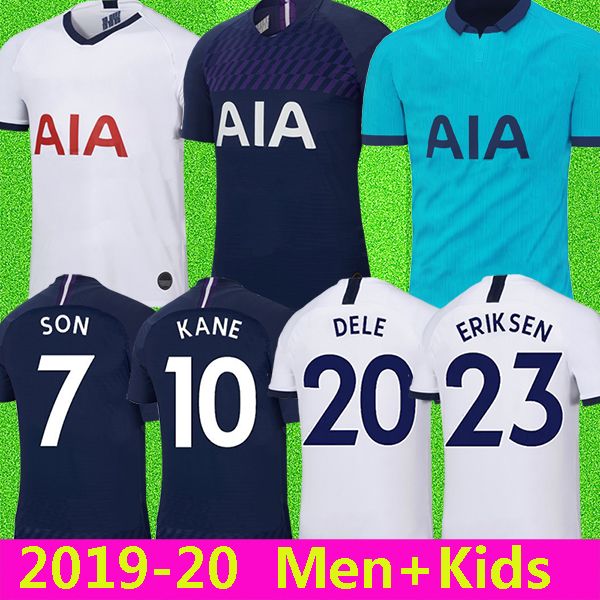 

2019 20 kane ndombele occer jer ey 2019 2020 luca pur erik en dele on tottenham jer ey football kit hirt men kid kit et uniform