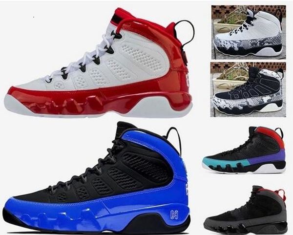 

jumpman 9s mens basketball shoes gym red 9 racer blue dream it bred charcoal unc black white snakeskin space jam 8s sports sneakers