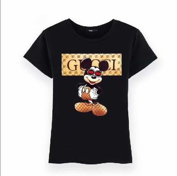 

2019 ummer brand t hirt for women top luxury de igner hirt lady ummer beach clothing hort leeve tee vacation ca ual t hirt