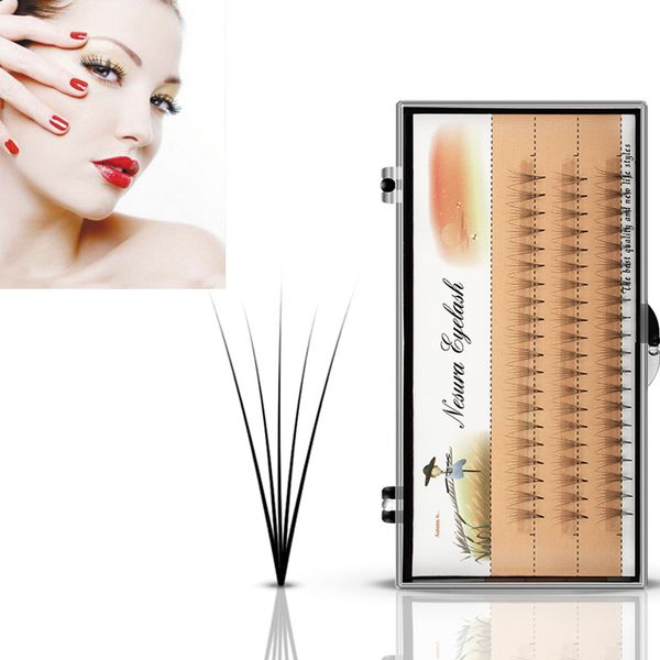 

new fashion 8/9/10/12mm thick long cross party false eyelashes black band fake eye lashes clios postios zsmw