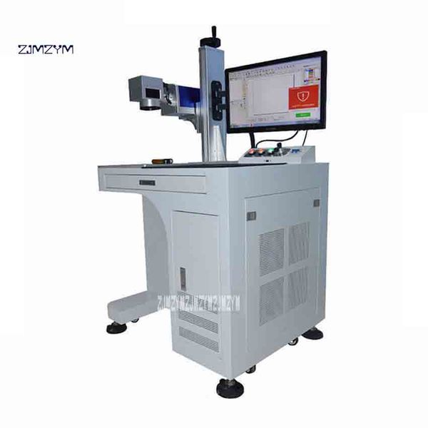 

новое поступление ts-20g / 30g тип шкафа машина маркировки лазера волокна кодеры 20w / 30w машина маркировки гравировки металла (110mm*110mm