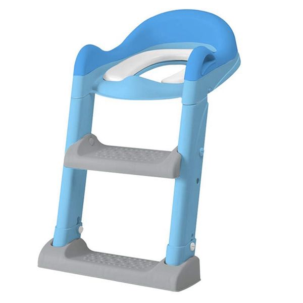 

potty training seat with adjustable ladder, kids ladder toilet seat with non-slip step stool ladder, potty training ladder, pott