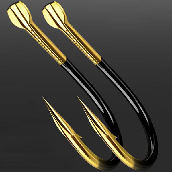

100 pcs 15 sizes fishing hook hook fishing accessories supplies bait carp fishing gear barbed color tungsten alloy