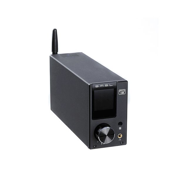 

smsl ad18 hi-fi audio stereo with bluetooth 4.2 supports apt-x usb dsp full digital power for speaker