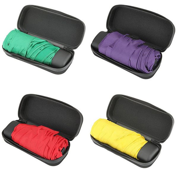 

10colors mini pocket umbrella women uv small umbrellas parasol girls anti-uv waterproof portable ultralight travel dropshipping