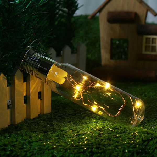 

innovative solar green transparent christmas ball hollow led christmas decoration ball