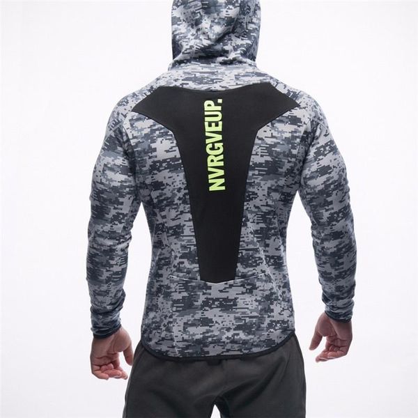 

gyms hoodies hombre mantel bodybuilding und fitness hoodies sweatshirts muscle herren mens sportswear new male fashion breathable, Black