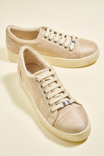

bambi beige women 's sneaker h0586020372, Black