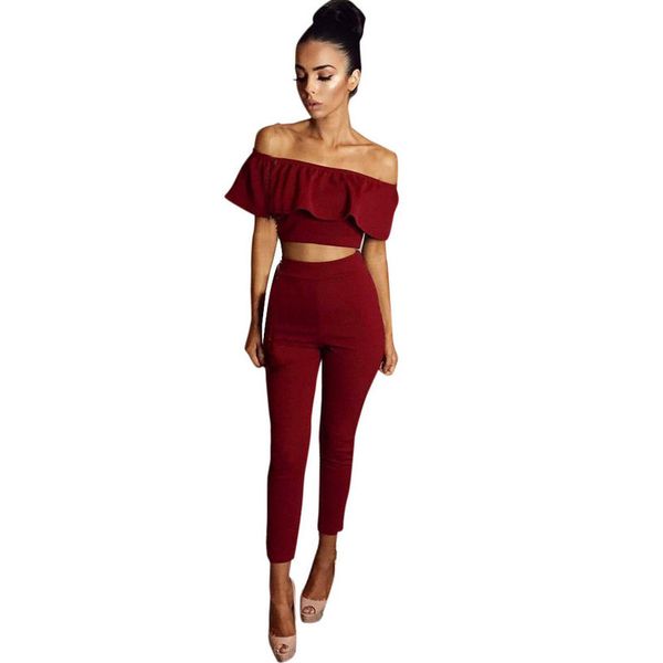 

2019 fashion womens 2 piece set crop ladies sleeveless cut out rompers womens combinaison femme d0635, Gray