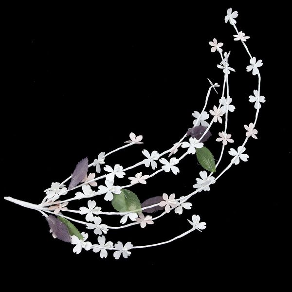 

korean bride wedding headwear fairy mori flower colour hair decorate, Silver