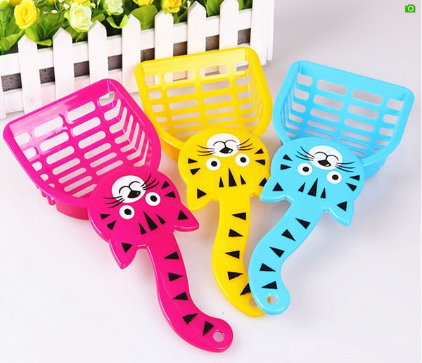 

pets articles cathead litter shovel pp plastic resin environmental protection faeces shovel kitty shovel shit articles