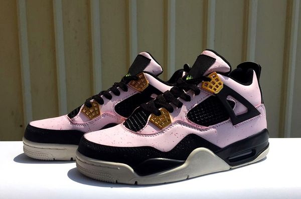 

2019 men 4 wmns silt red black-phantom-volt basketball shoes fashion outdoor sports men sneakers good quality with box