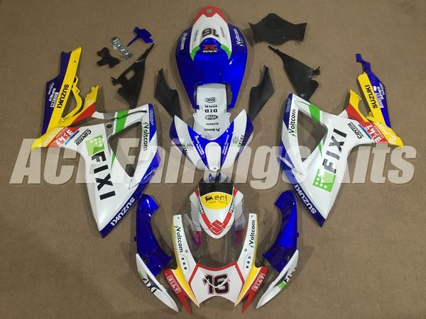 

new abs motorcycle bike fairing kits for suzuki gsxr 600 750 k6 06 07 gsxr-600 gsxr750 gsxr600 gsxr-750 2006 2007 custom style